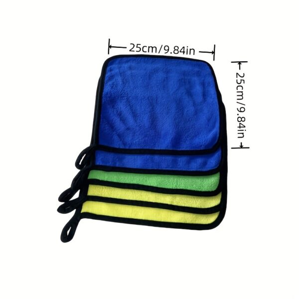 Cleaning Towel, Car Towel Set, Car Wash Towel, Cleaning Cloth, Household Cleaning Cloth - Image 4