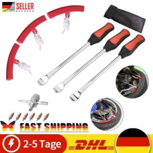 Reifenheber Montierhebel Montiereisen Reifen Montagehebel Set Motorrad Fahrrad