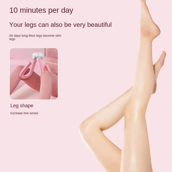 Thigh Master Muscle Fitness Exercise Equipment, Arm Leg Exerciser Pelvic Hip Trainer Inner Thigh Toner For Women Home Gym Yoga Workout Training - Image 9