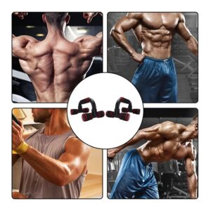 U-shaped Push-up Rack Fitness Equipment Hand Sponge Grip Muscle Training Push Up Bar Chest Home Gym Body Building