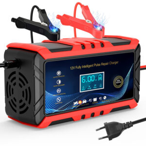Car Intelligent Battery Charger Pulse Repair Trickle Charger 12V 6A