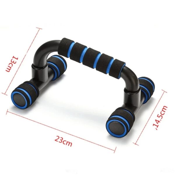 U-shaped Push-up Rack Fitness Equipment Hand Sponge Grip Muscle Training Push Up Bar Chest Home Gym Body Building - Image 3