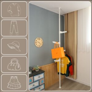 Adjustable Drying Rack Corner Drying Rack Floor Standing Tension Rack