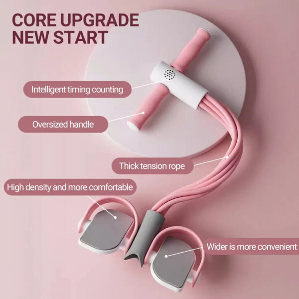 Woman Yoga Pedal Puller Portable Resistance Band Exercise At Home Tension Rope Multifunctional Exercise Equipment - Image 2