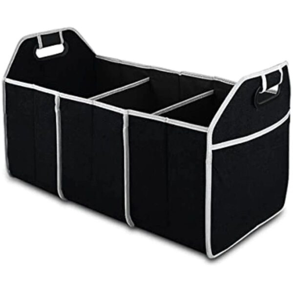 Car Multi-Pocket Trunk Organizer Large Capacity Folding Storage Bag Trunk Stowing And Tidying Trunk Organizer Car Accessories - Image 2